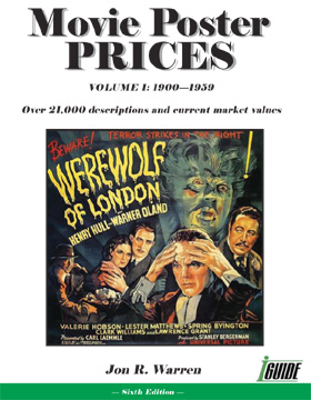 movie poster price guide